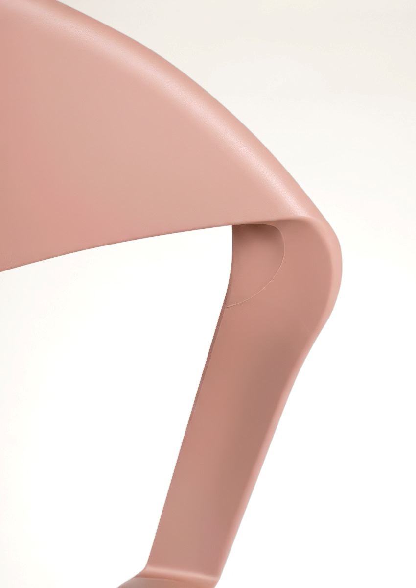 Puutarhatuoli vaalea terrakotta - 2