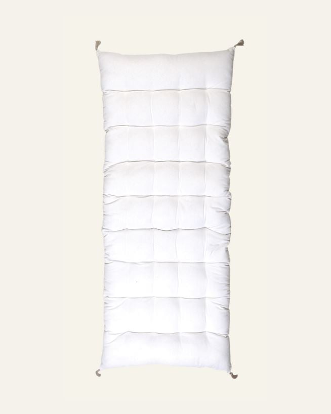 Istuintyyny luonnonvalkoinen - 60x140x7 cm luonnonvalkoinen - 1