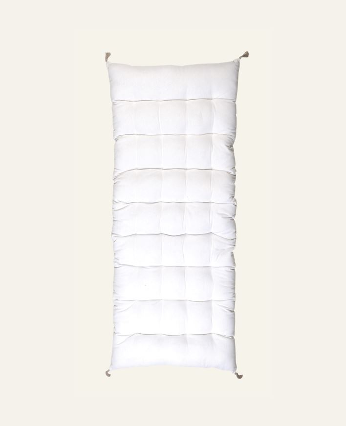 Istuintyyny luonnonvalkoinen - 60x140x7 cm luonnonvalkoinen - 1