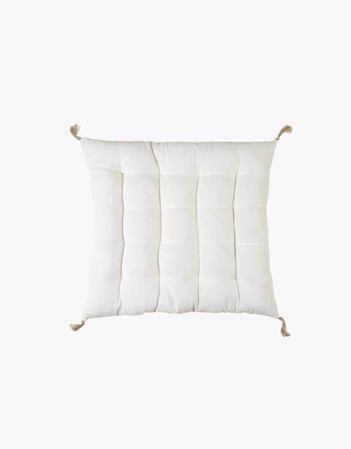 Istuintyyny luonnonvalkoinen - 60x54x7 cm luonnonvalkoinen - 1