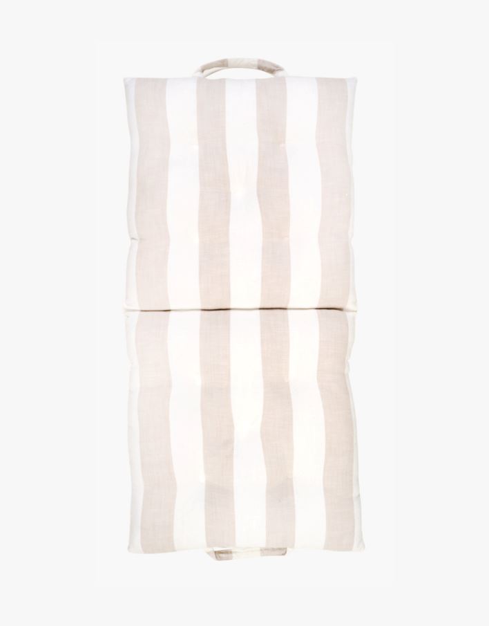 Taitettava istuintyyny beige - 50x100x7 cm beige - 1