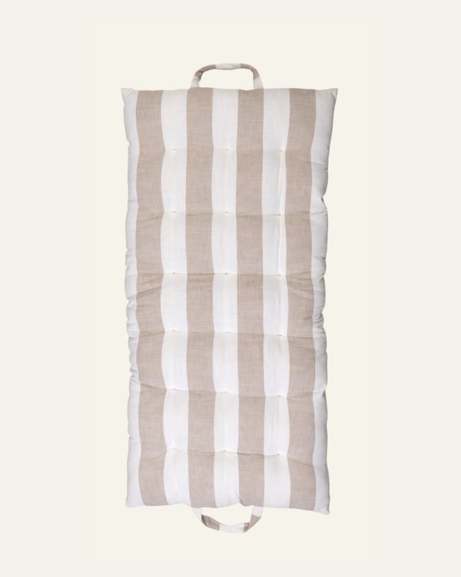 Istuintyyny beige - 60x120x10 cm beige - 1