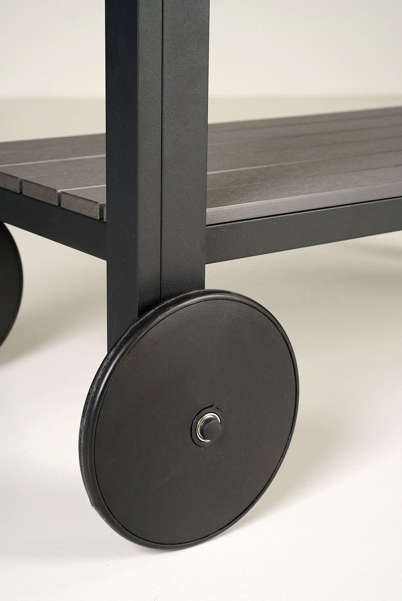 Tarjoiluvaunu musta - 2