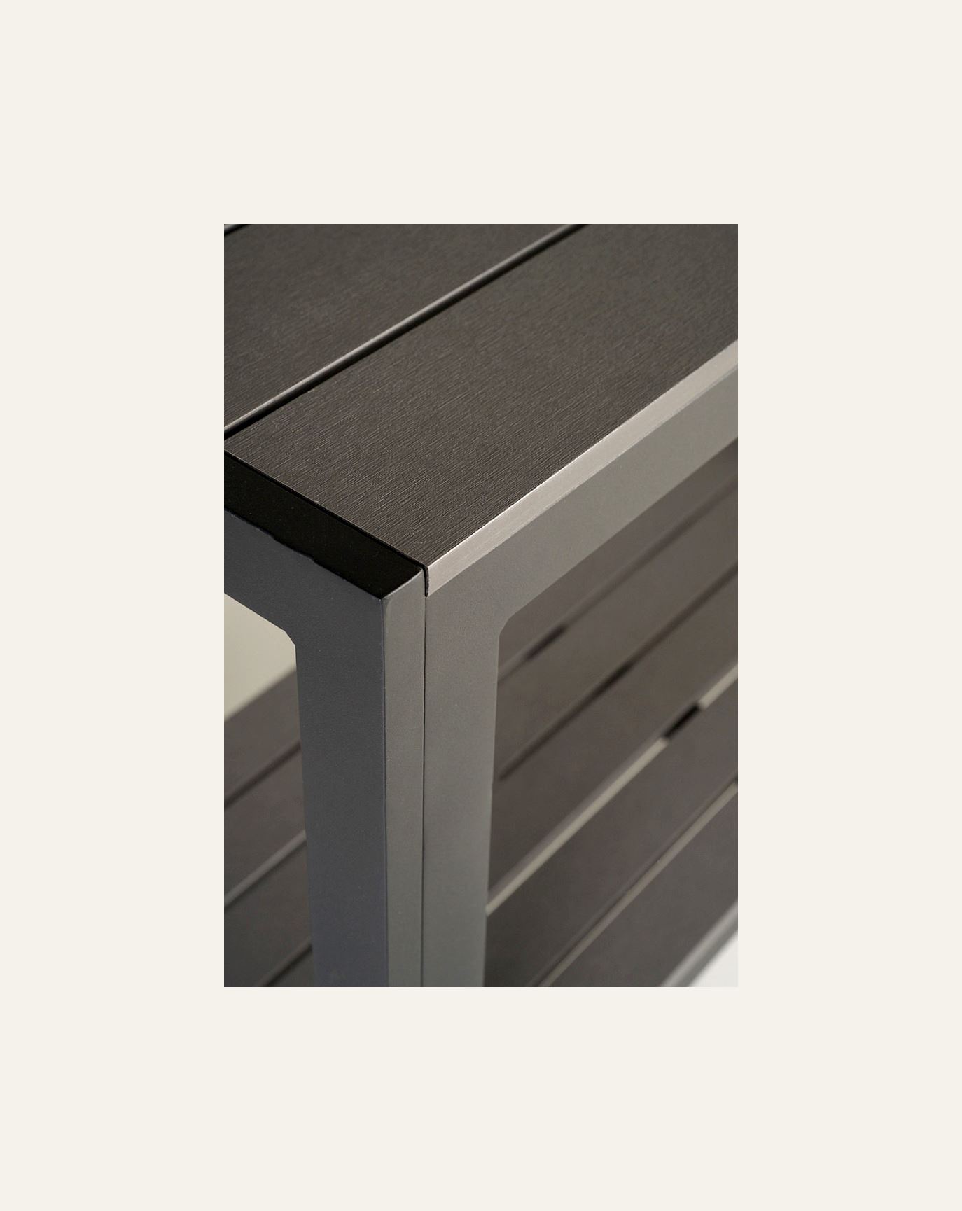 Tarjoiluvaunu musta - 3