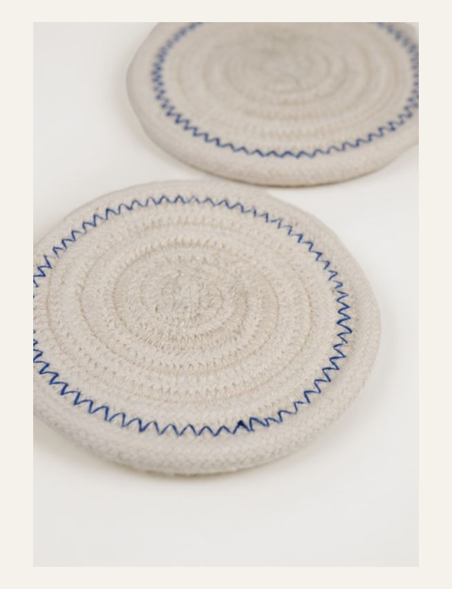 2kpl lasinalus luonnonvalkoinen - 3