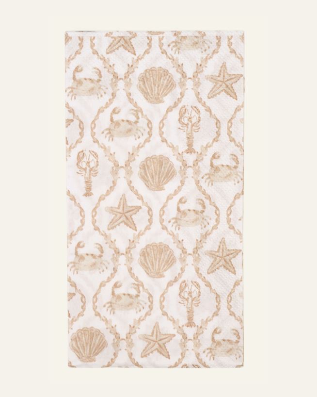 Ruokapaperiservetti beige - 33x42 cm beige - 1