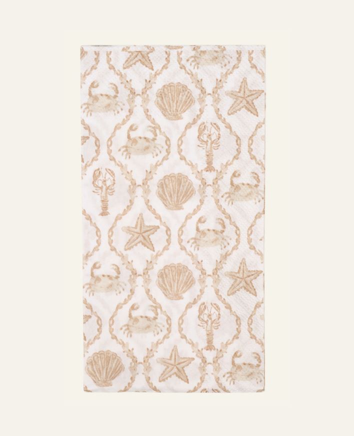 Ruokapaperiservetti beige - 33x42 cm beige - 1