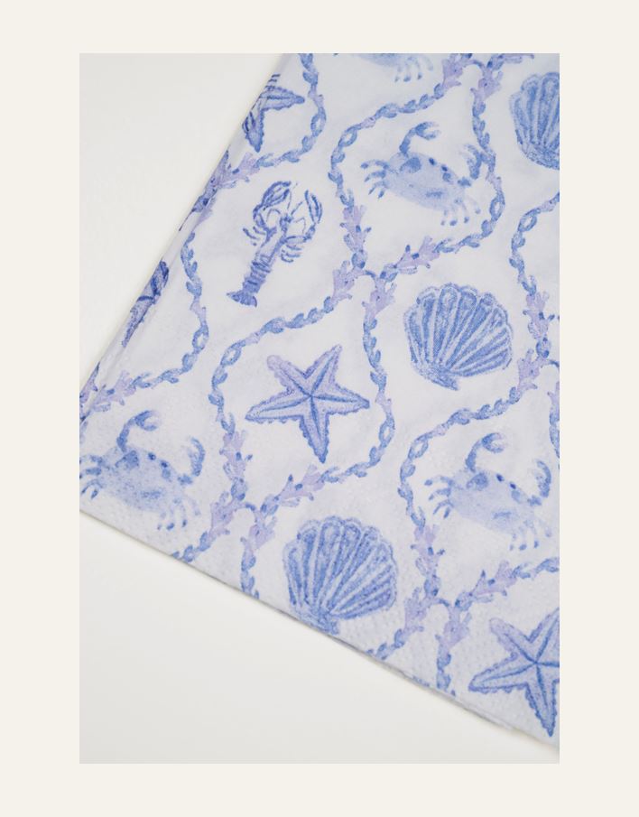 Ruokapaperiservetti sininen - 2