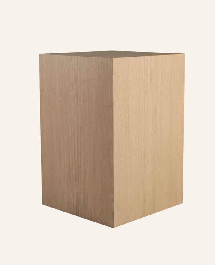 Sivupöytä luonnonväri - 45x45x45 cm luonnonväri - 1