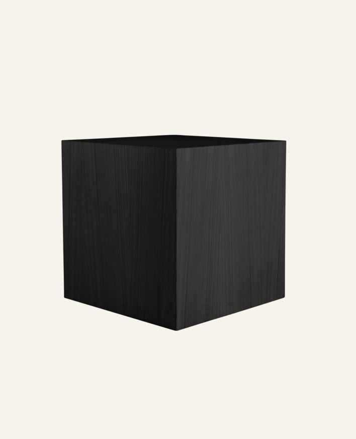 Sivupöytä musta - 35x35x52 cm musta - 1