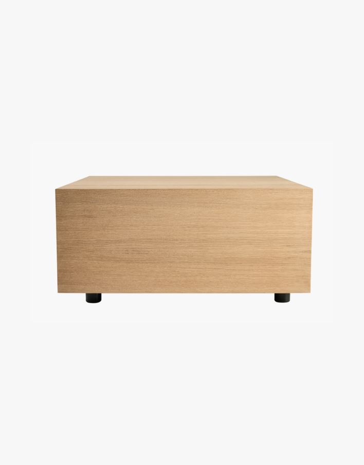 Sohvapöytä luonnonväri - 75x75x35 cm luonnonväri - 1