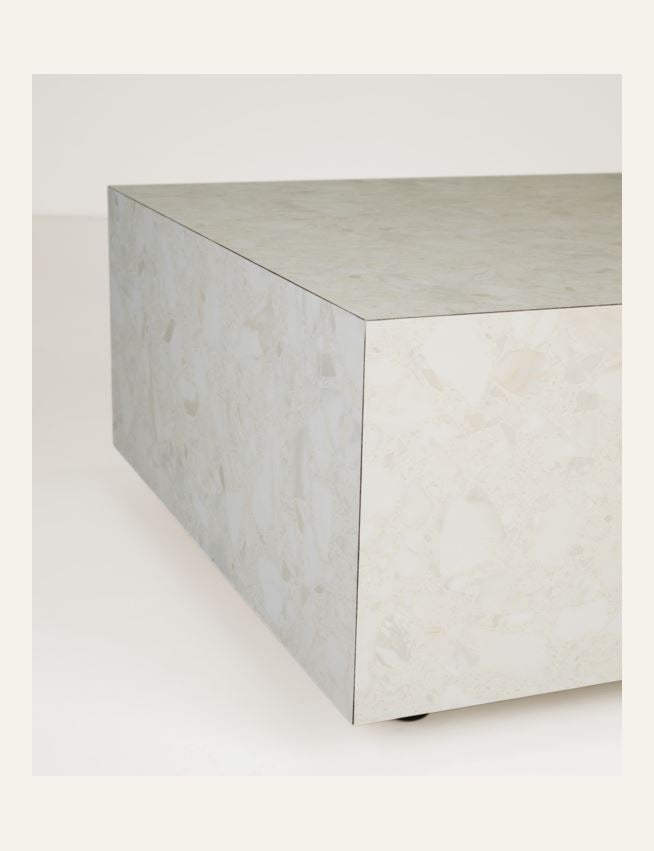 Sohvapöytä moniväri/beige - 4