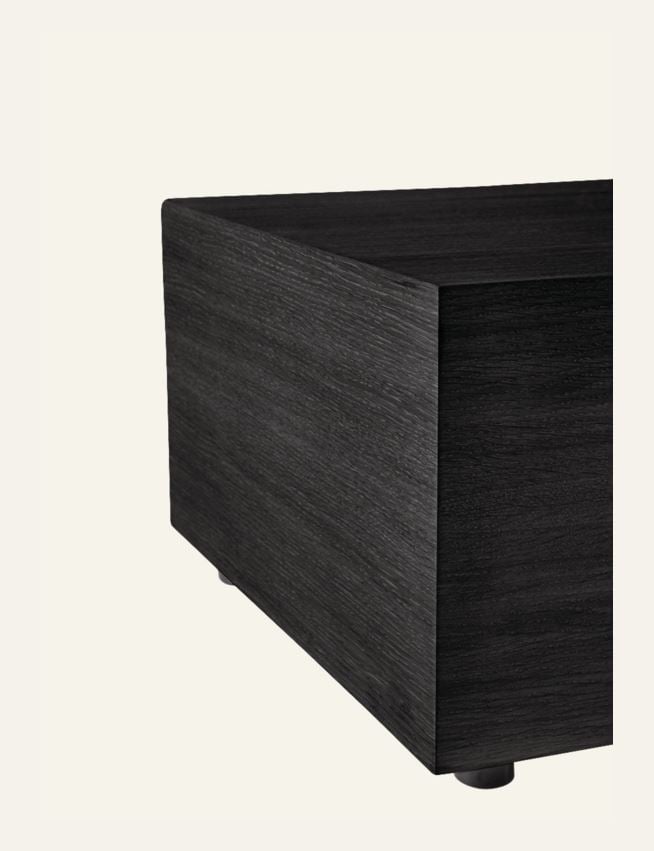 Sohvapöytä musta - 5