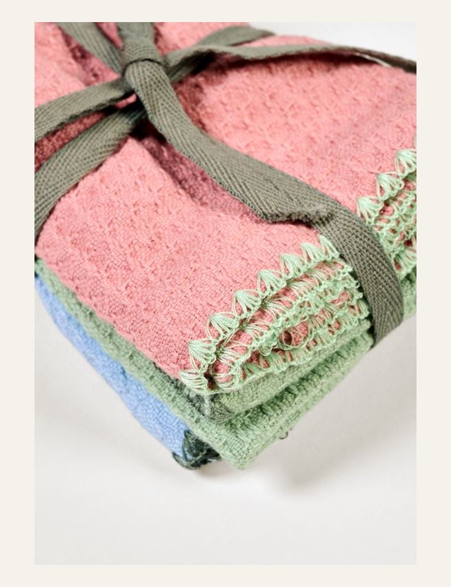 Pyyhe 3 kpl moniväri - 2