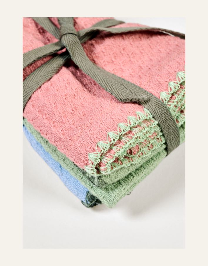 Pyyhe 3 kpl moniväri - 2