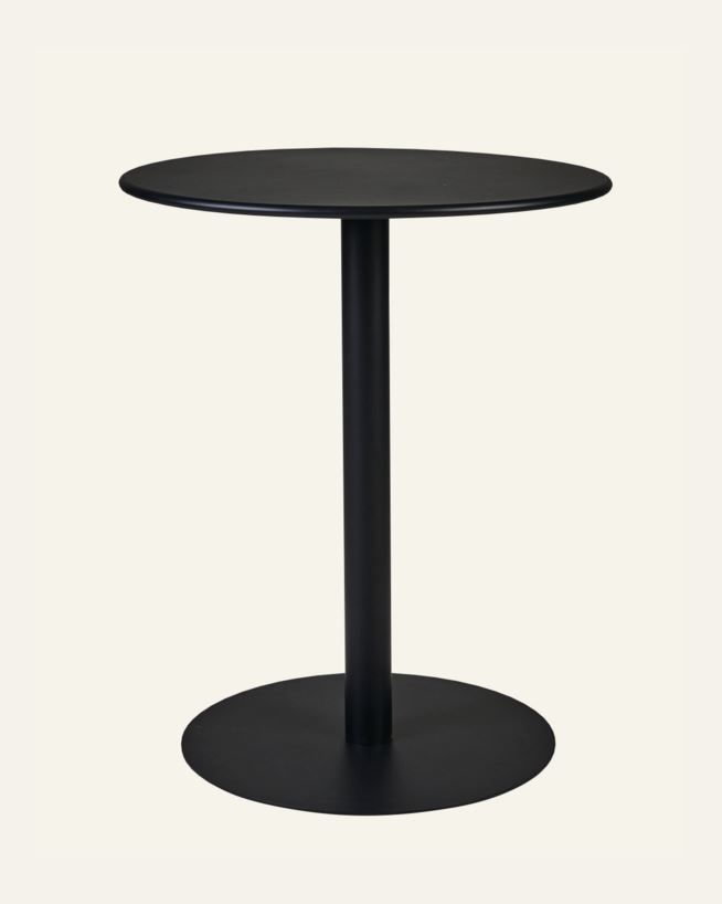 Puutarhapöytä musta - 73 cm ø60 musta - 1