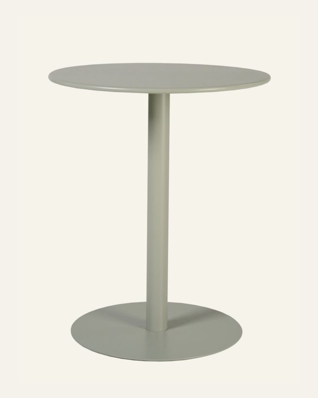 Puutarhapöytä harmaanvihreä - 73 cm ø60 harmaanvihreä - 1