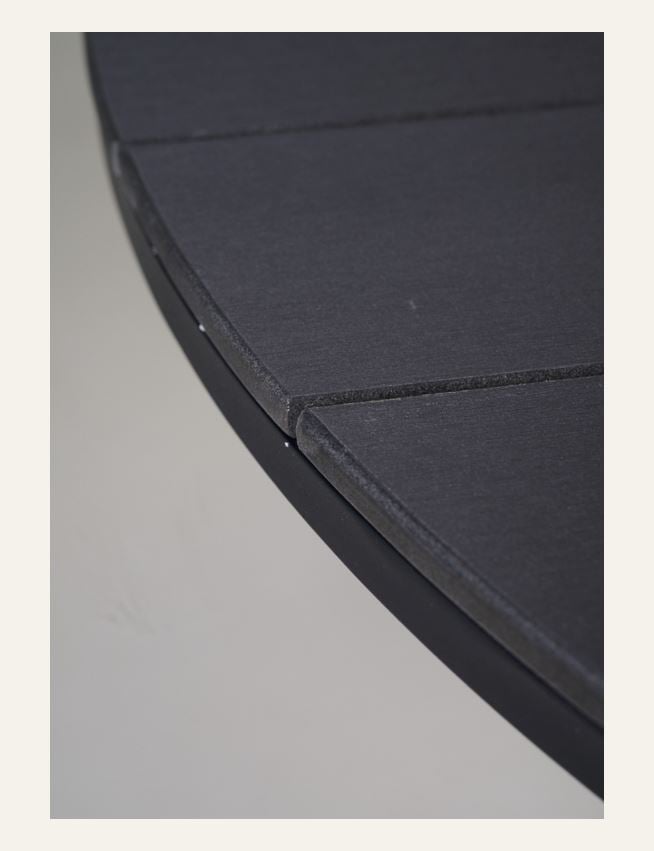 Puutarhapöytä musta - 3