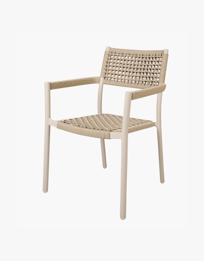 Puutarhatuoli beige - 57x60x83,5 cm beige - 1