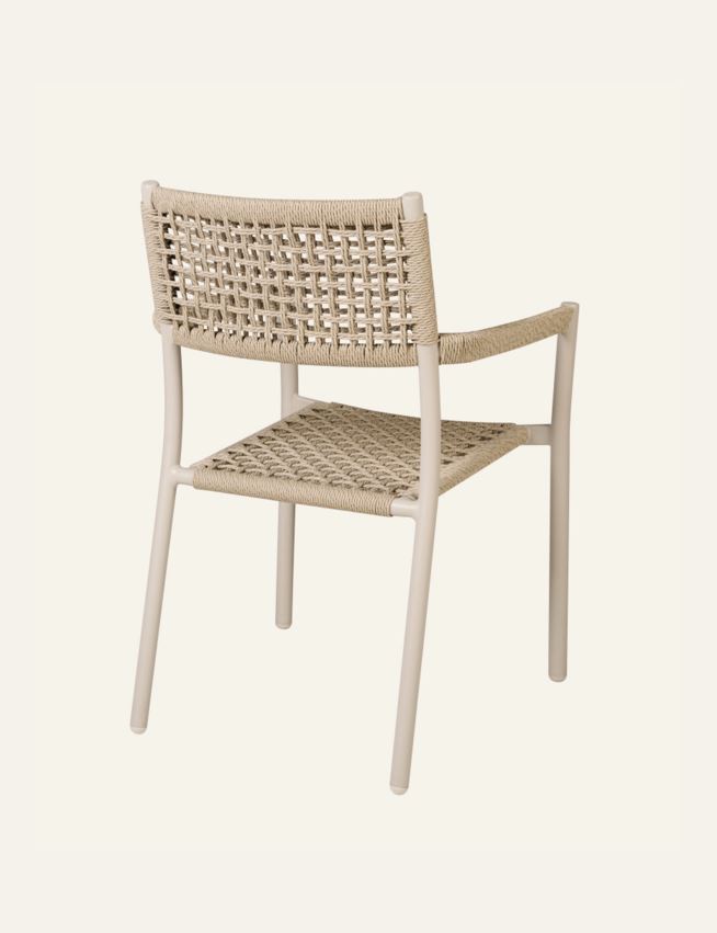 Puutarhatuoli beige - 4