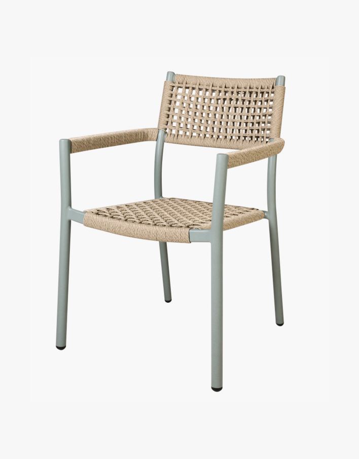 Puutarhatuoli harmaanvihreä - 57x60x83,5 cm harmaanvihreä - 1