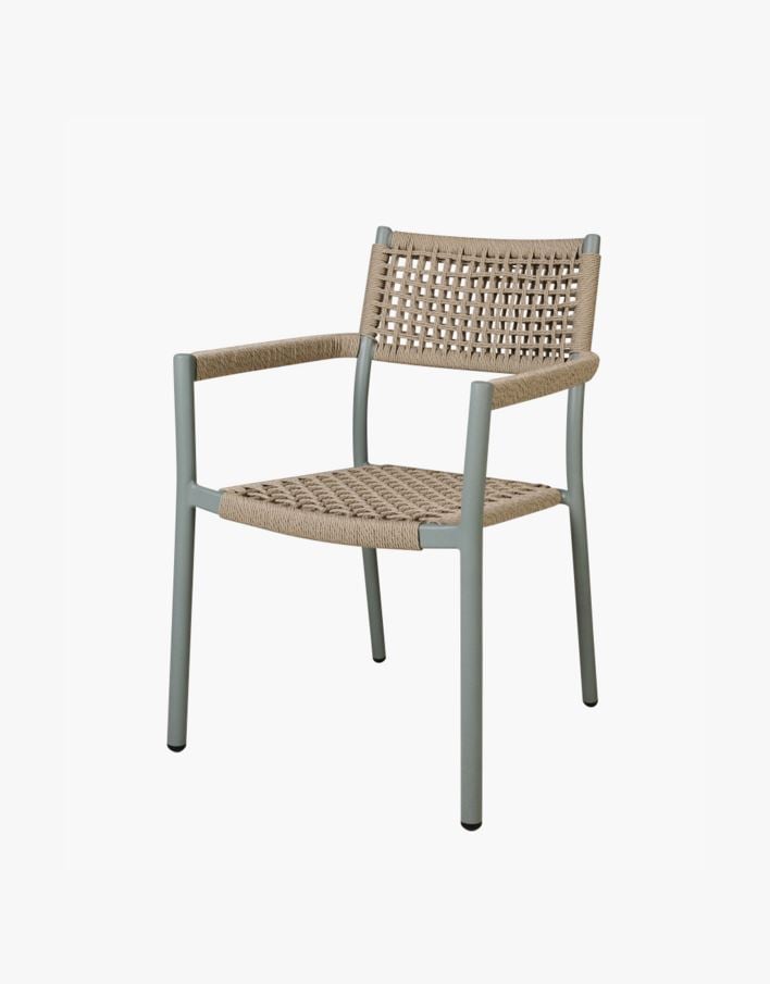 Puutarhatuoli harmaanvihreä - 57x60x83,5 cm harmaanvihreä - 1