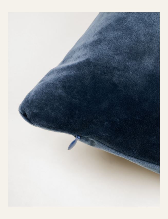 Koristetyynynpäällinen tummansininen - 2