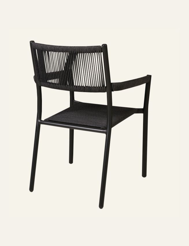 Puutarhatuoli musta - 3