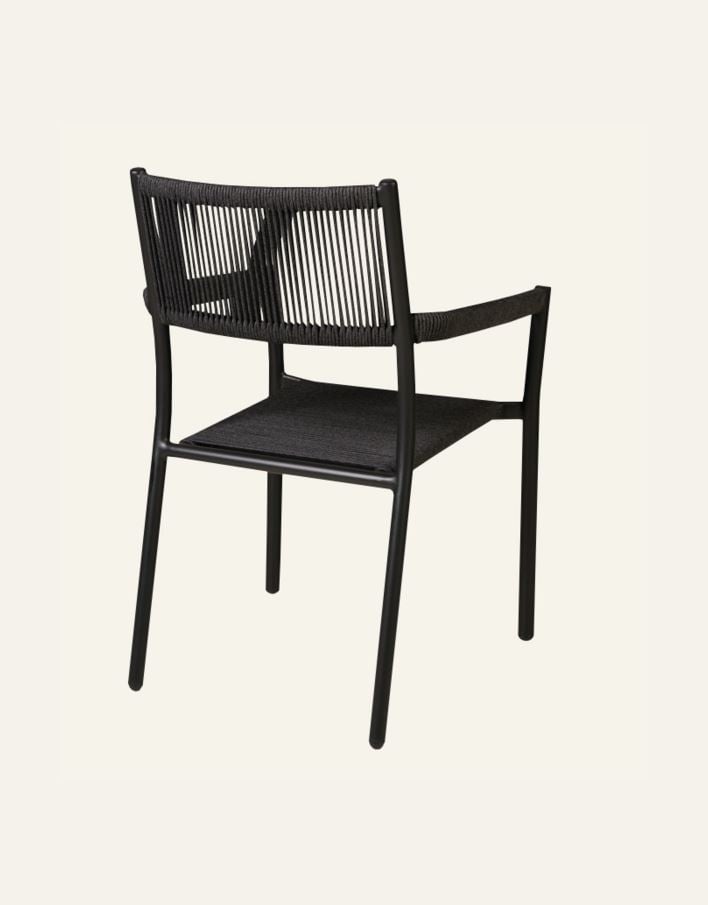 Puutarhatuoli musta - 3