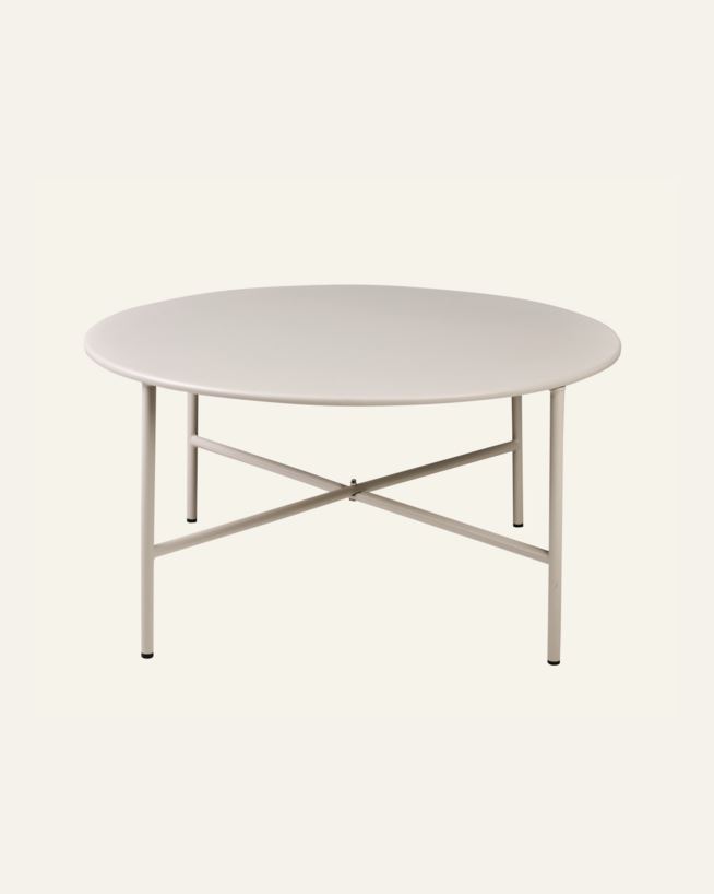 Puutarhapöytä beige - 35 cm ø70 beige - 1