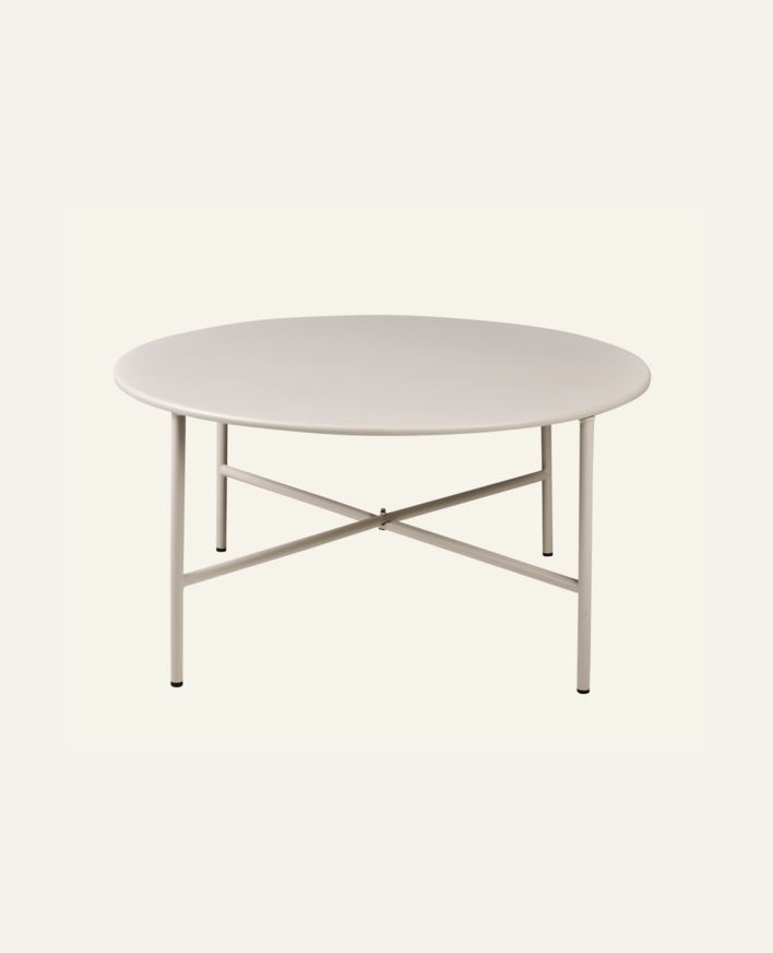 Puutarhapöytä beige - 35 cm ø70 beige - 1