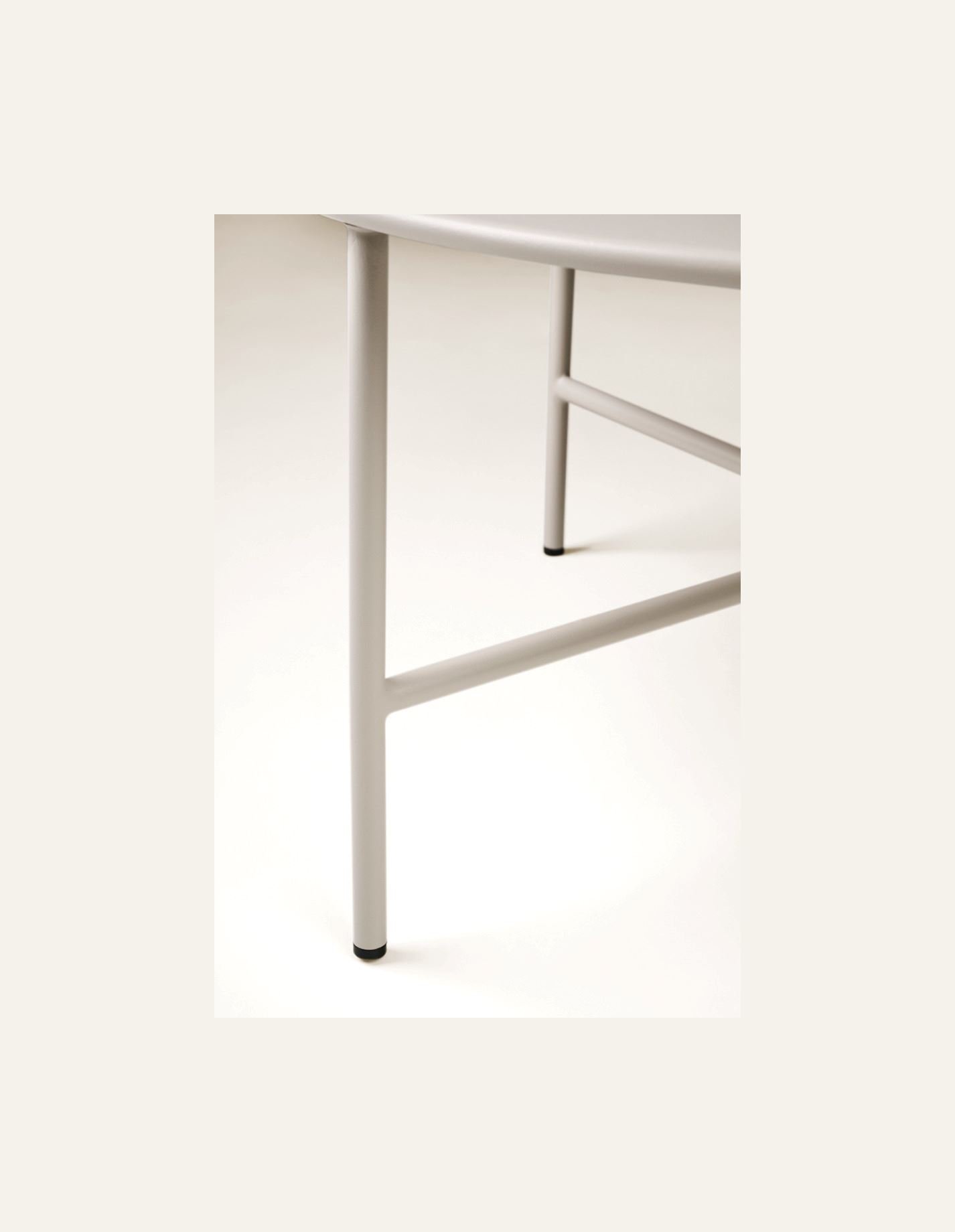 Puutarhapöytä beige - 4