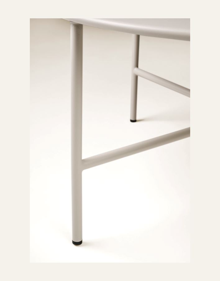 Puutarhapöytä beige - 4