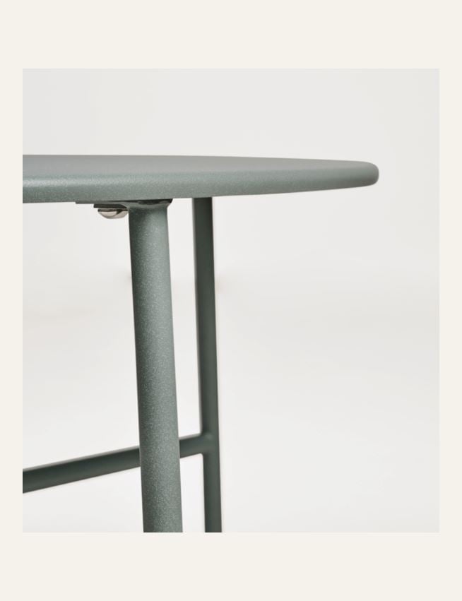 Puutarhapöytä harmaanvihreä - 4