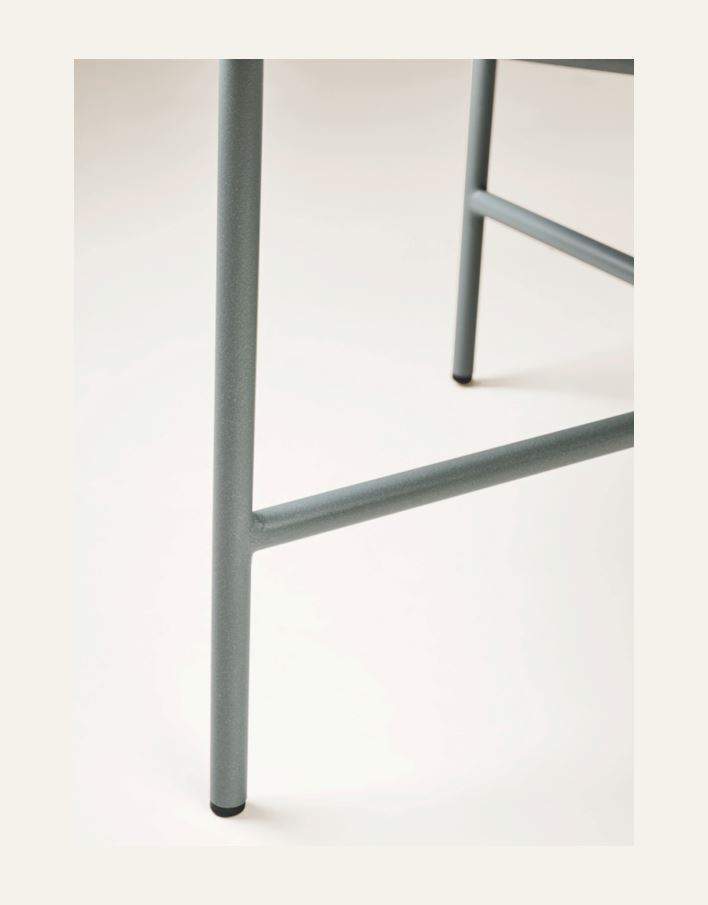 Puutarhapöytä harmaanvihreä - 5