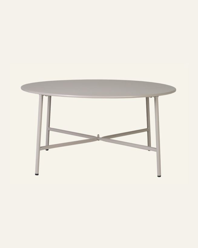 Puutarhapöytä harmaanruskea - 35 cm ø70 harmaanruskea - 1