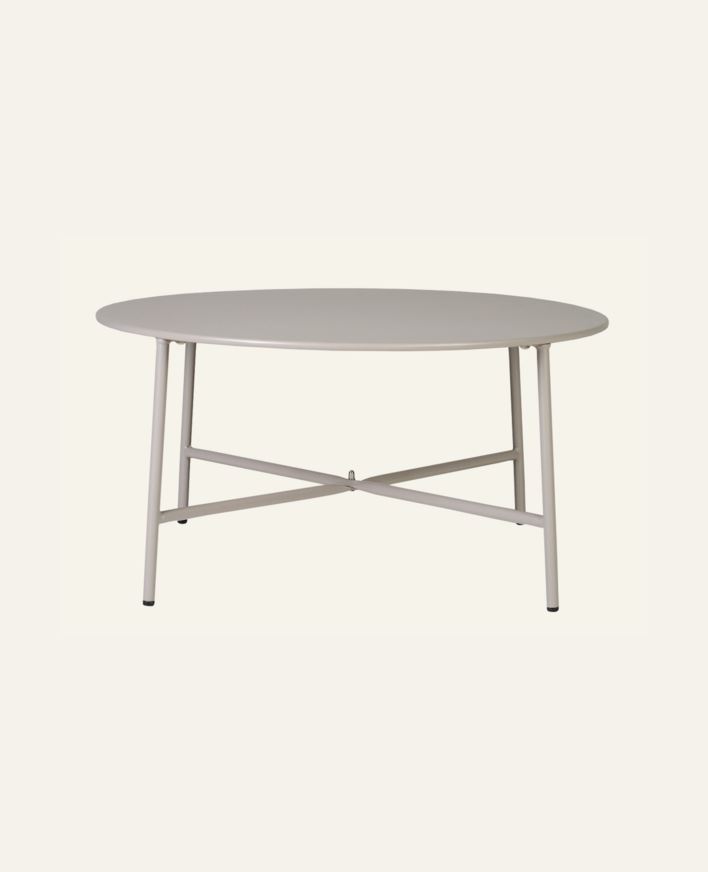 Puutarhapöytä harmaanruskea - 35 cm ø70 harmaanruskea - 1