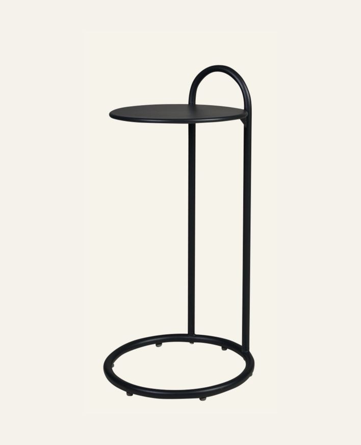 Sivupöytä musta - 72,5 cm ø35,8 musta - 1