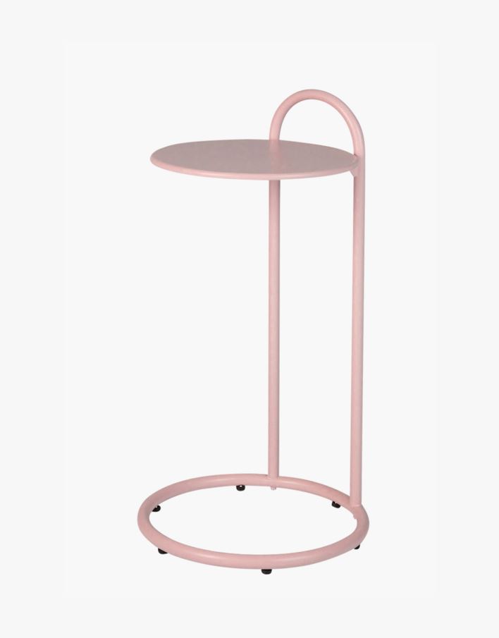 Sivupöytä puuteriroosa - 72,5 cm ø35,8 puuteriroosa - 1