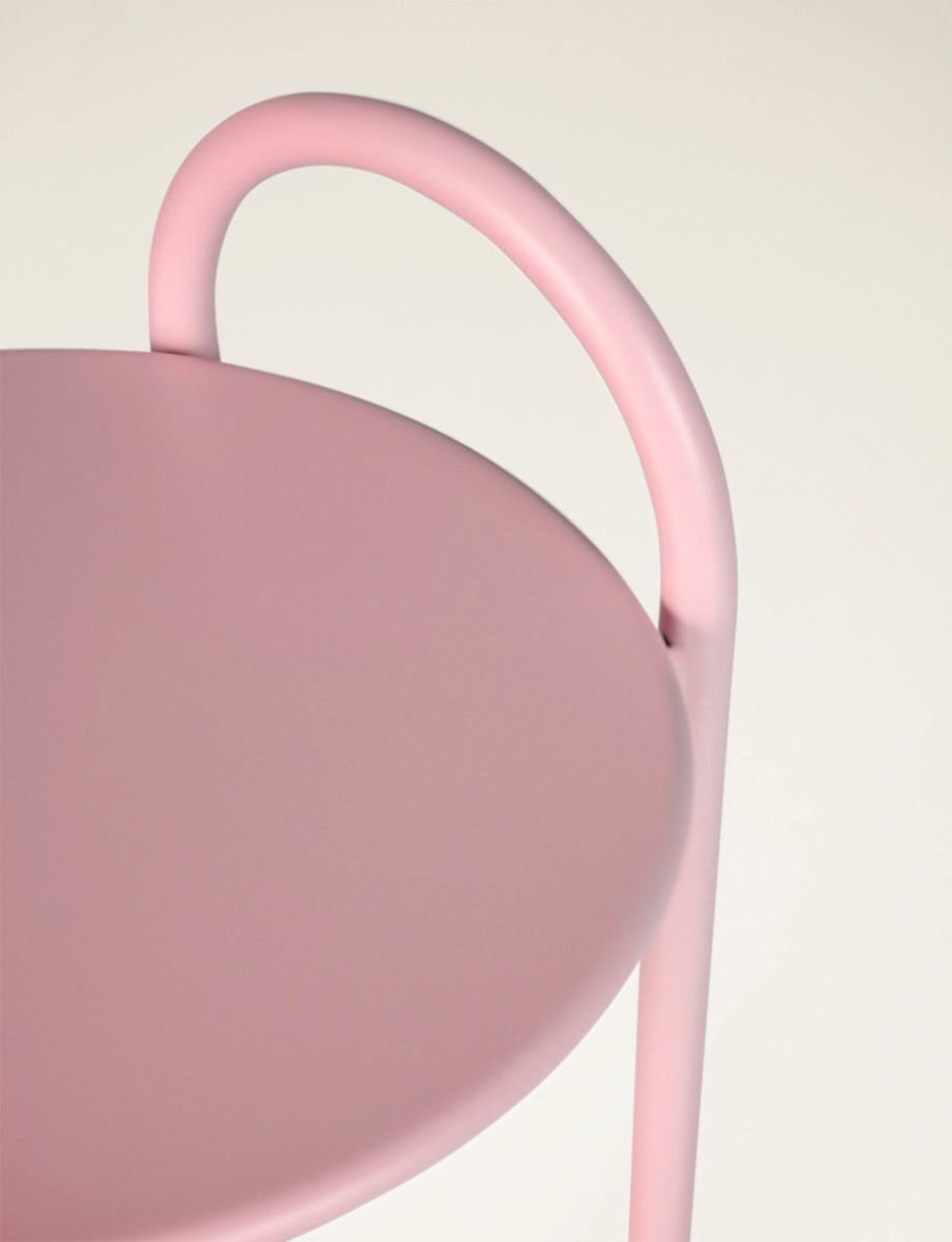 Sivupöytä puuteriroosa - 2