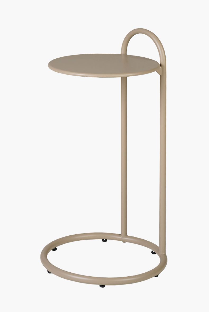 Sivupöytä tummanbeige - 72,5 cm ø35,8 Tummanbeige - 1