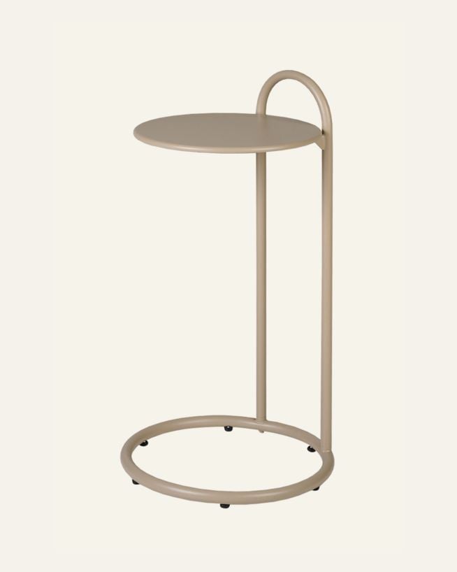 Sivupöytä tummanbeige - 72,5 cm ø35,8 Tummanbeige - 1