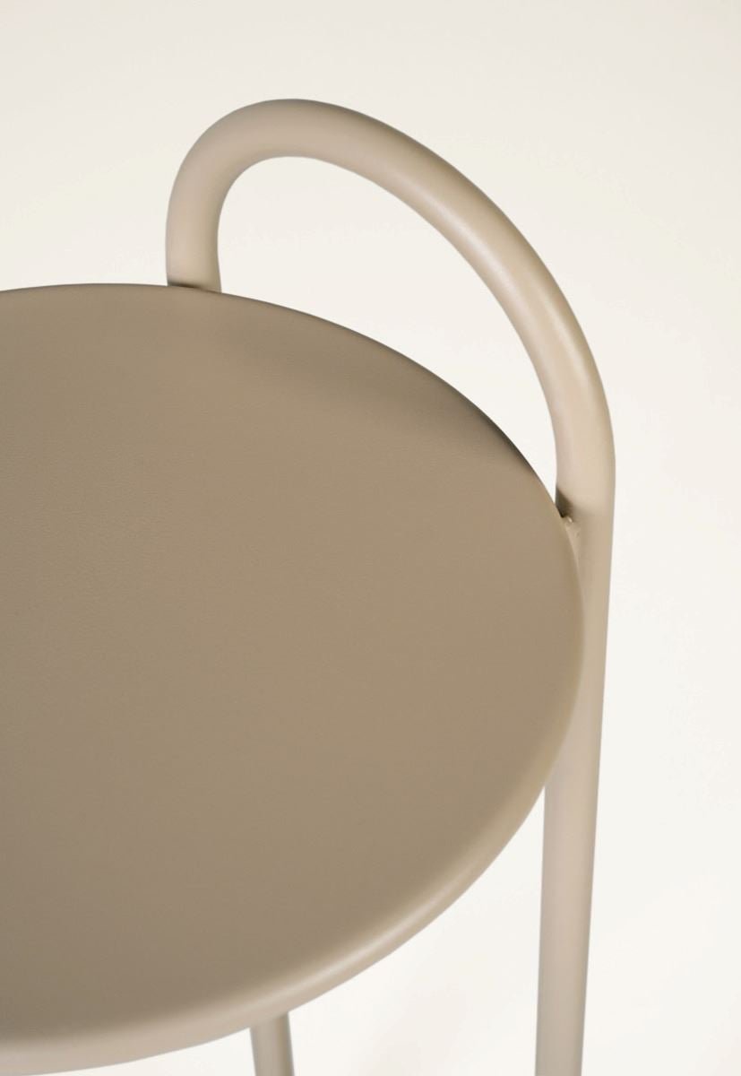 Sivupöytä tummanbeige - 2