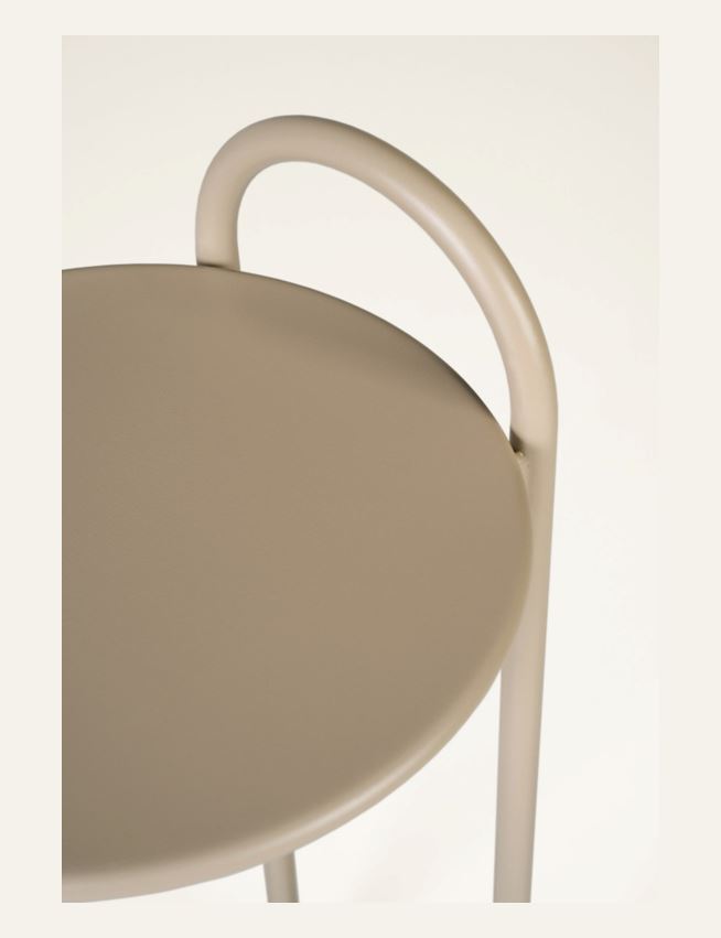 Sivupöytä tummanbeige - 2