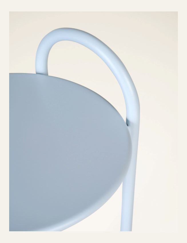 Sivupöytä harmaasininen - 2