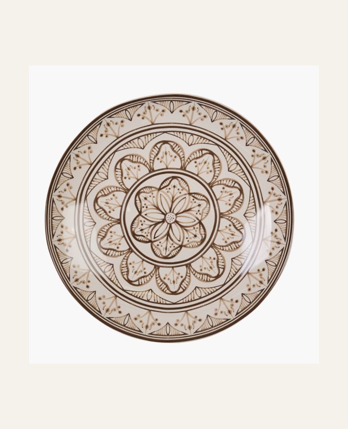 Vati ruskea - ø37 cm ruskea - 1