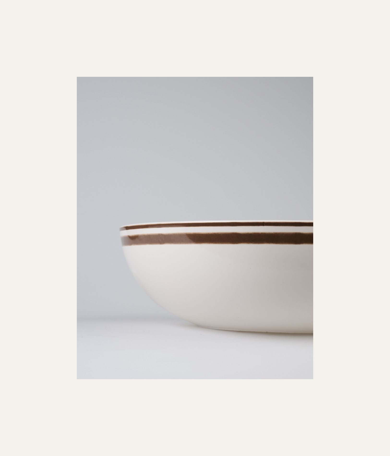 Iso kulho ruskea - 3