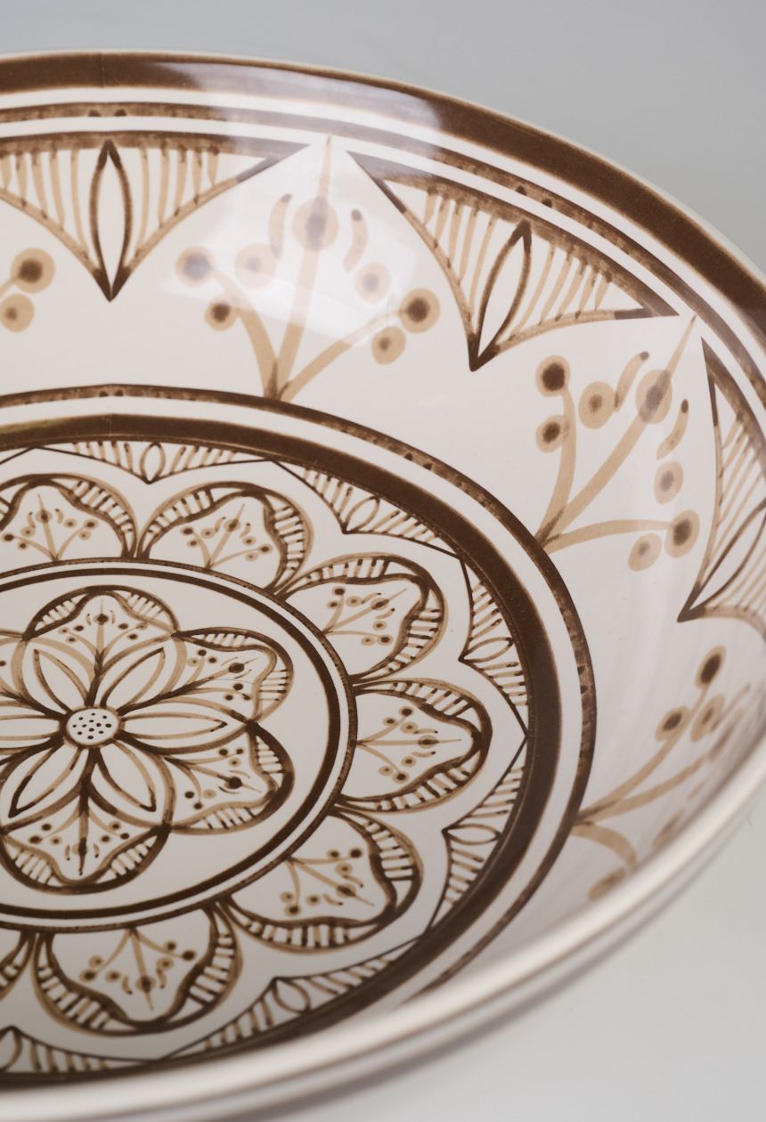 Iso kulho ruskea - 2