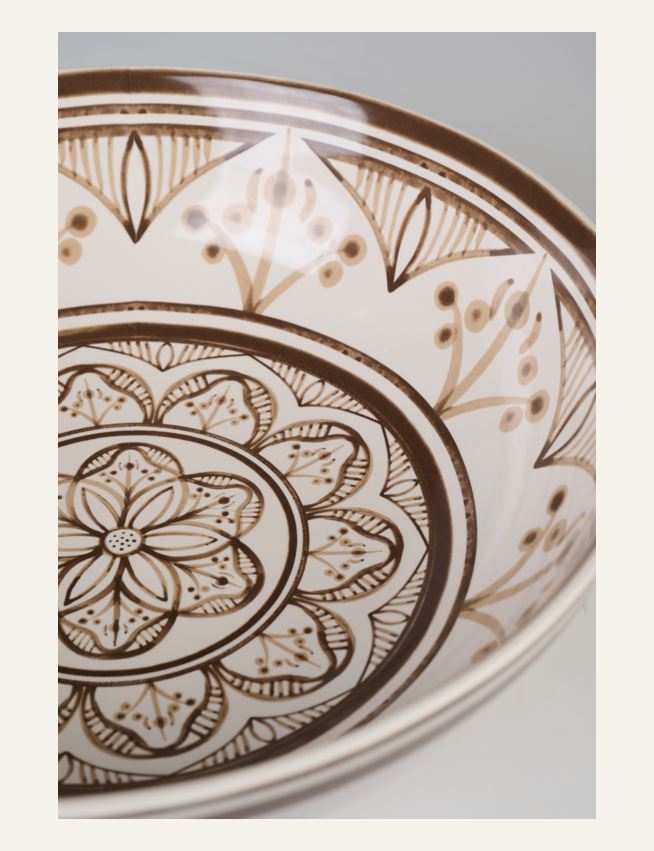 Iso kulho ruskea - 2