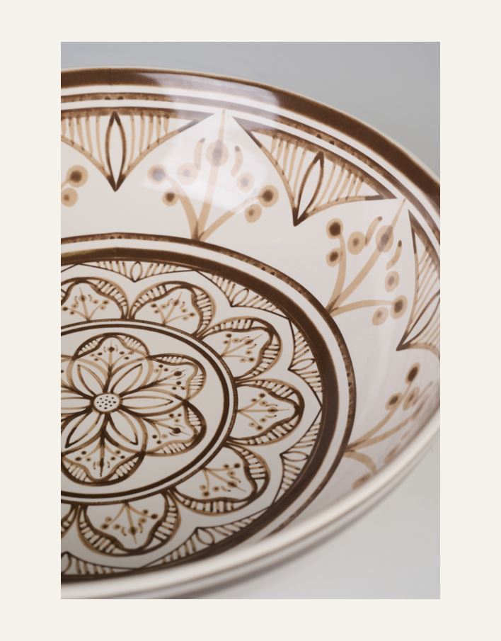 Iso kulho ruskea - 2